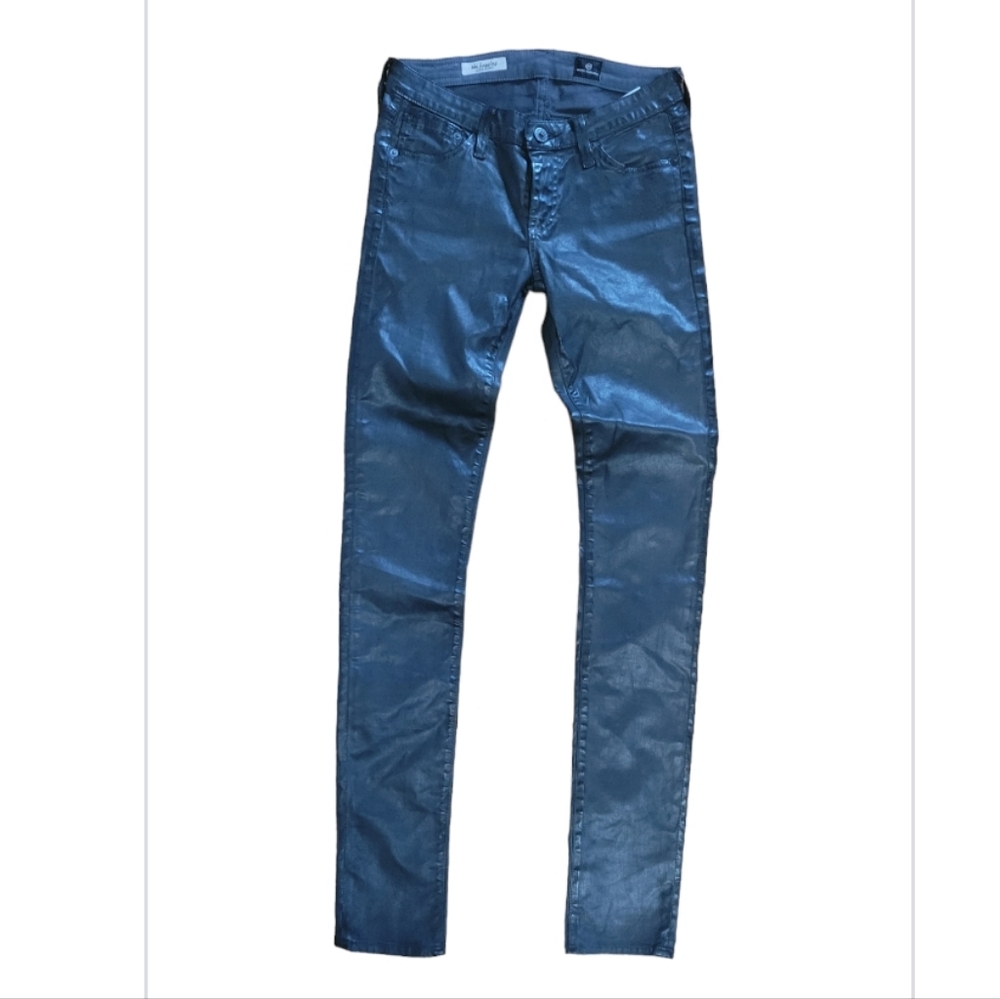 AG the Leggging Super Skinny Faux Leather Jeans